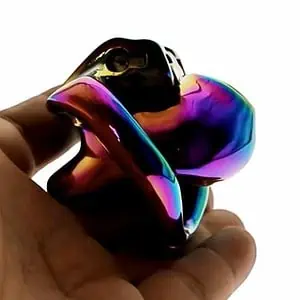 Cage De Chasteté Homme - Métal - Master Arc-En-Ciel