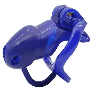 Cage De Chasteté Résine Gb 7000 Bleu