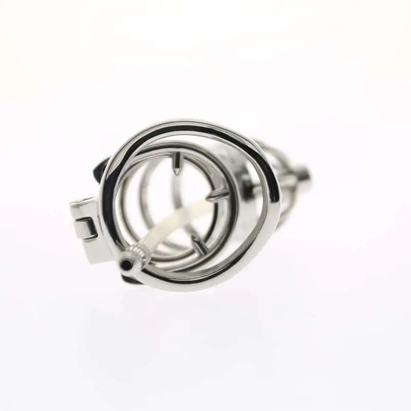 Cage De Chasteté Homme - Métal - Infinity Space – Image 4
