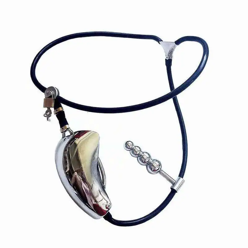 Ceinture De Chasteté Accessoire - Plug Anal & Dildo - Type B – Image 5