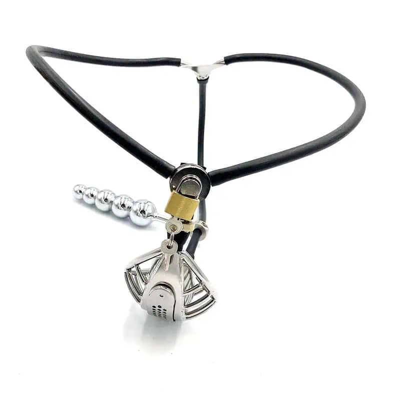 Ceinture De Chasteté Accessoire - Plug Anal & Dildo - Type A – Image 5