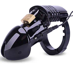 Cage De Chasteté Électrique Gb 6000 E Noire