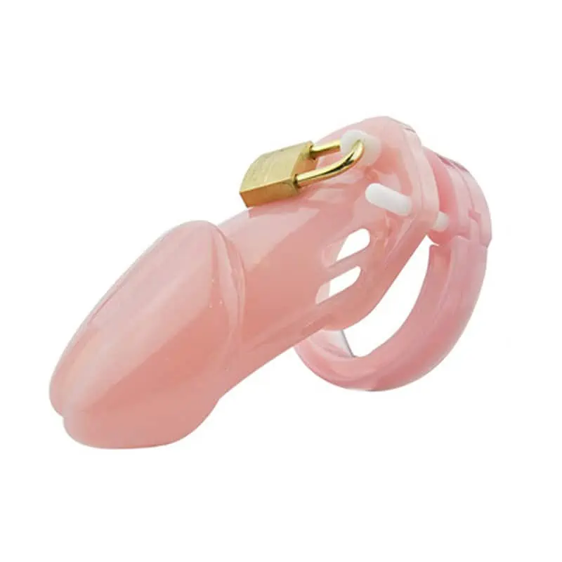 Cage De Chasteté Plastique Gb 6000 Rose – Image 2