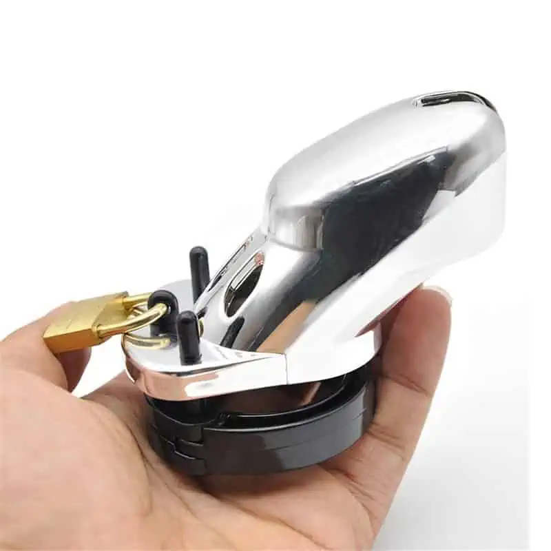 Cage De Chasteté Plastique Gb 3000 Argent – Image 3