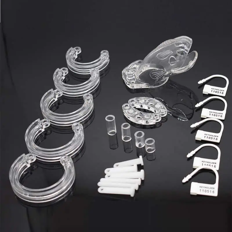 Cage De Chasteté Plastique The Fish Transparent – Image 2