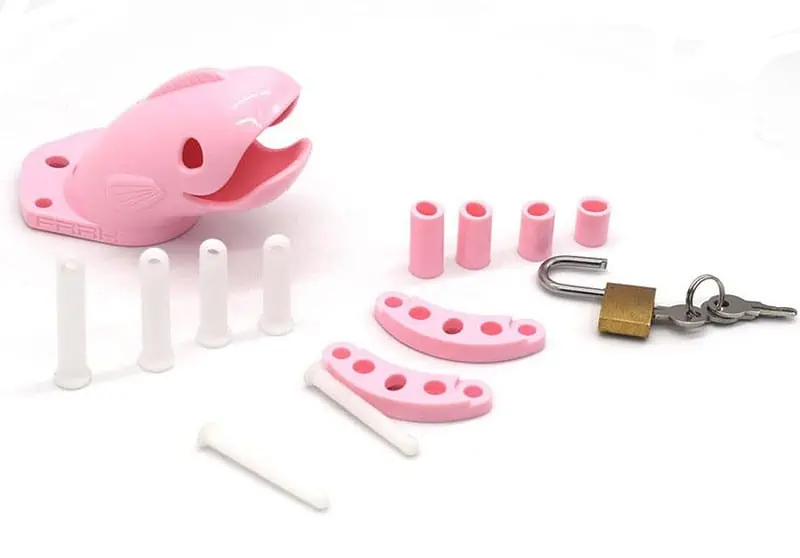 Cage De Chasteté Plastique The Fish Rose – Image 4