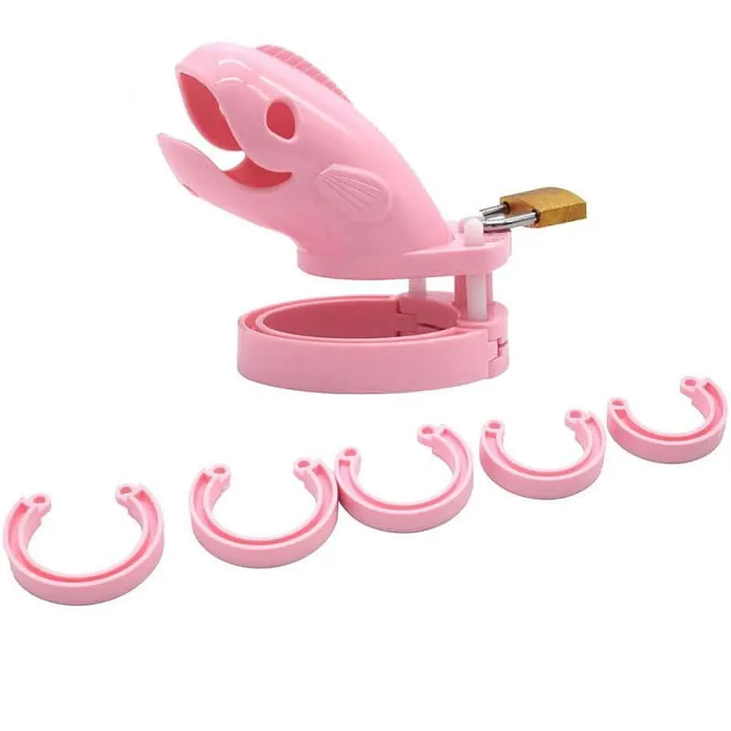 Cage De Chasteté Plastique The Fish Rose – Image 3