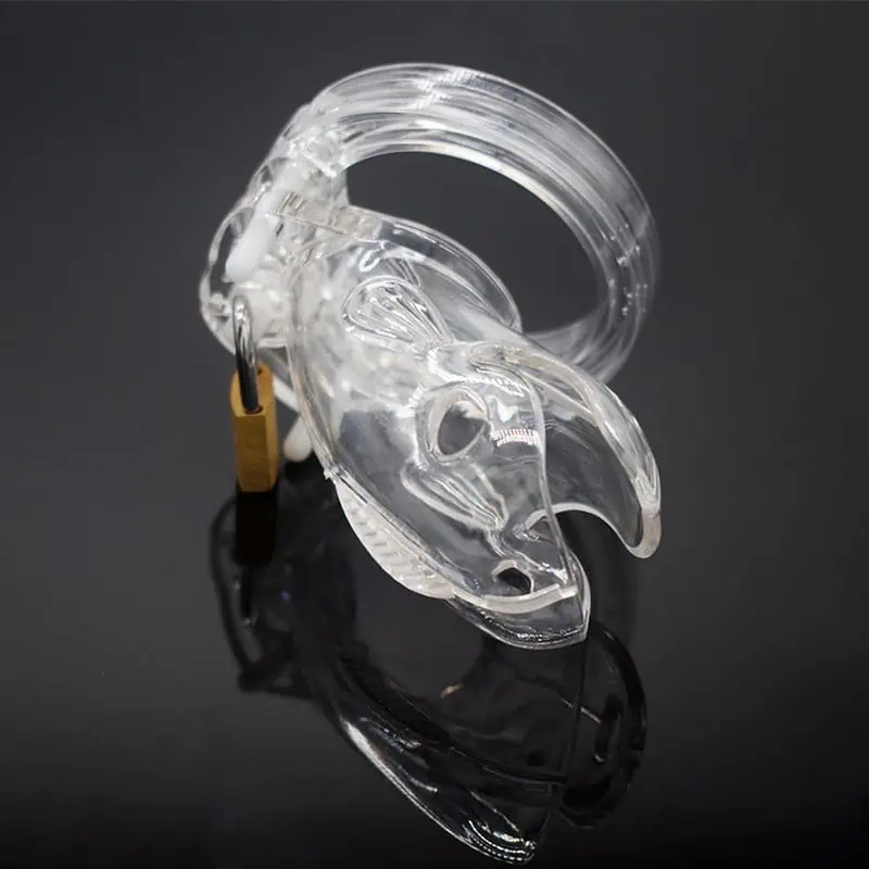 Cage De Chasteté Plastique The Fish Transparent – Image 4