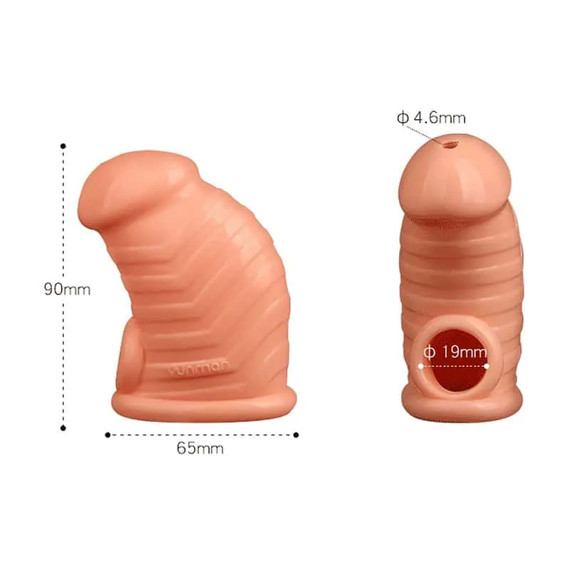 Cage De Chasteté Silicone Étui Pénien – Image 2