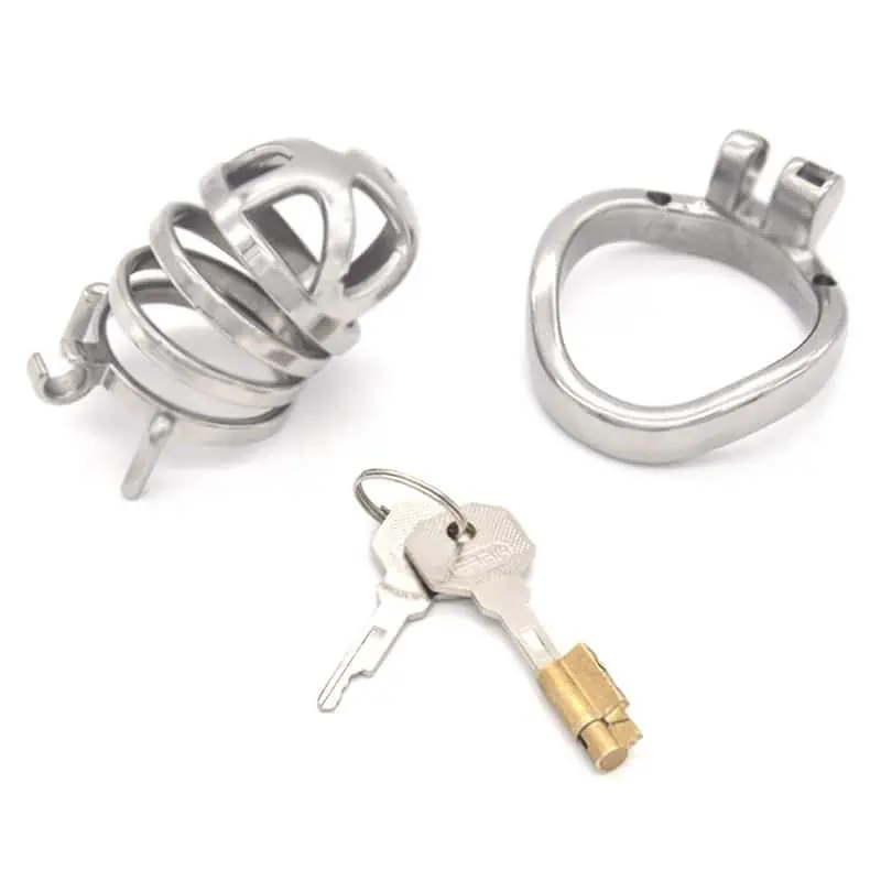 Cage De Chasteté Homme - Métal - Little Smile Xl – Image 5