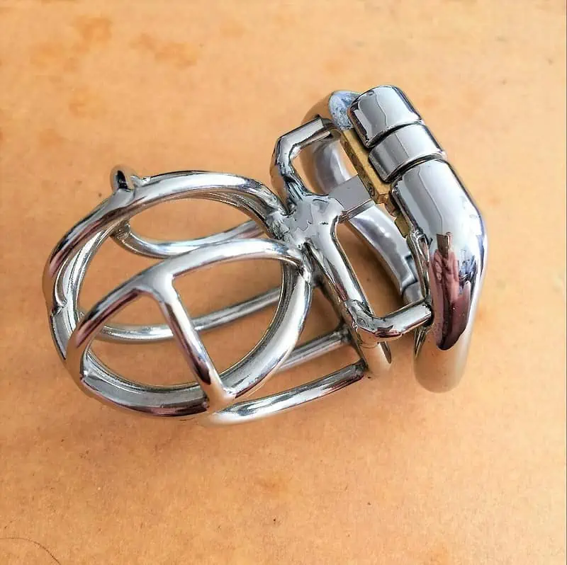 Cage De Chasteté Métal - Homme - The Opposite – Image 4