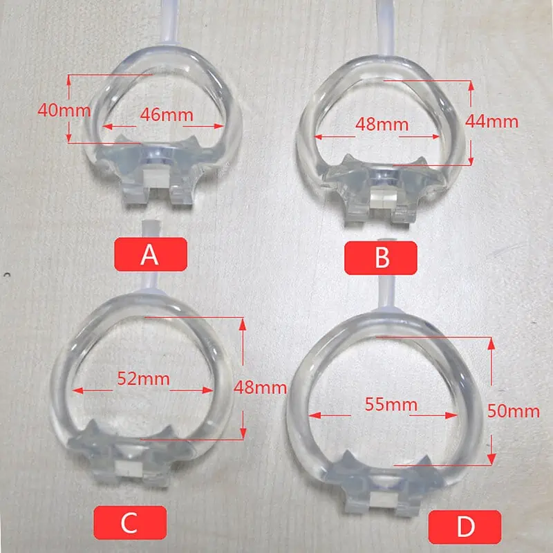 Cage De Chasteté Résine Gb 7000 Rose – Image 3