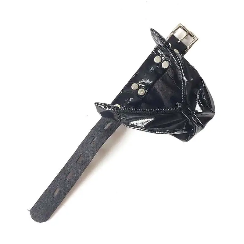 Cage De Chasteté Simili-Cuir La Poche – Image 2