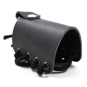 Cage De Chasteté Cuir Lacet