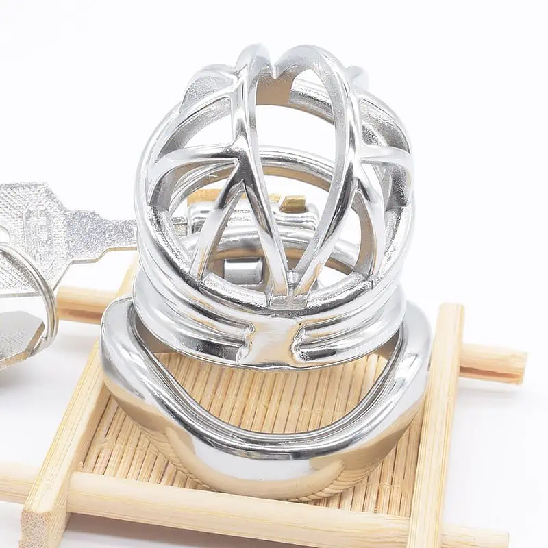 Cage De Chasteté Acier Le Corbeau M – Image 3