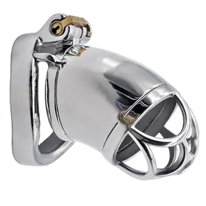 Cage De Chasteté Homme - Métal - Deepflower L