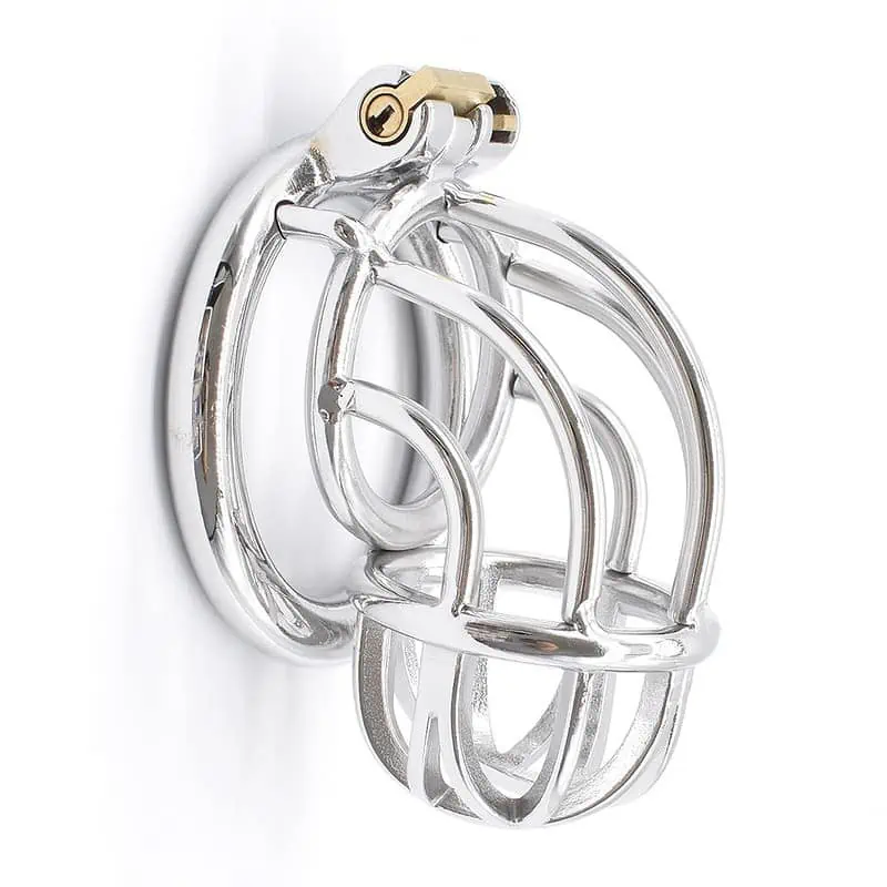 Cage De Chasteté - Métal - Angus – Image 2