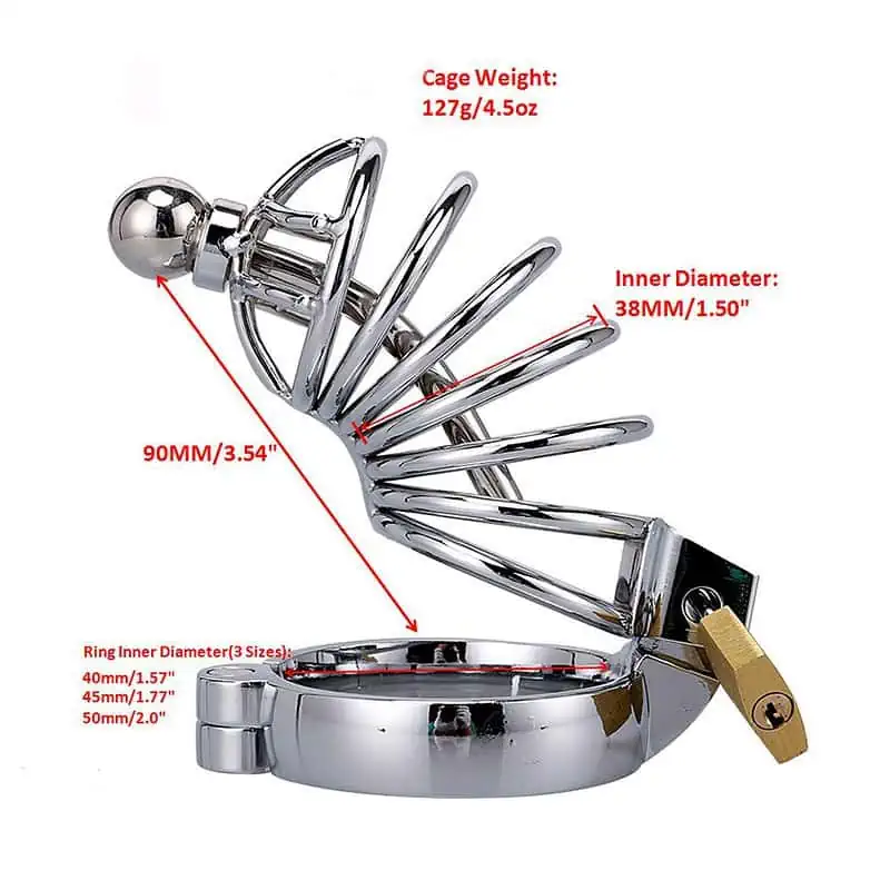 Cage De Chasteté Urètre - Acier - The Cock – Image 2
