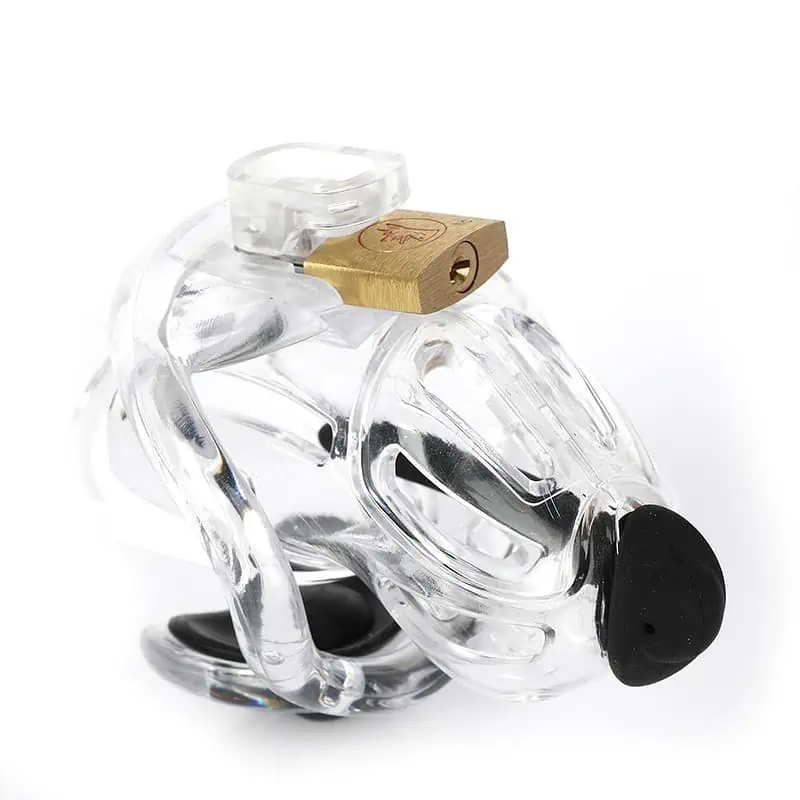 Cage De Chasteté Électrique - Résine - Infernal Cock – Image 3