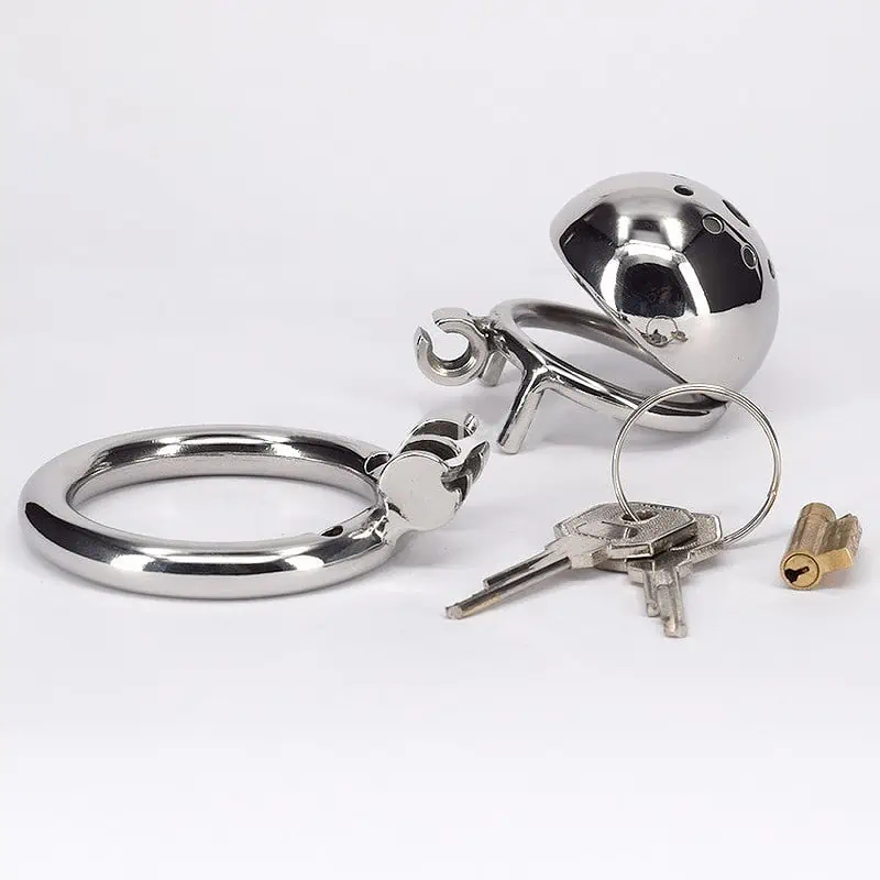 Cage De Chasteté Homme - Métal - Le Bagne S – Image 4