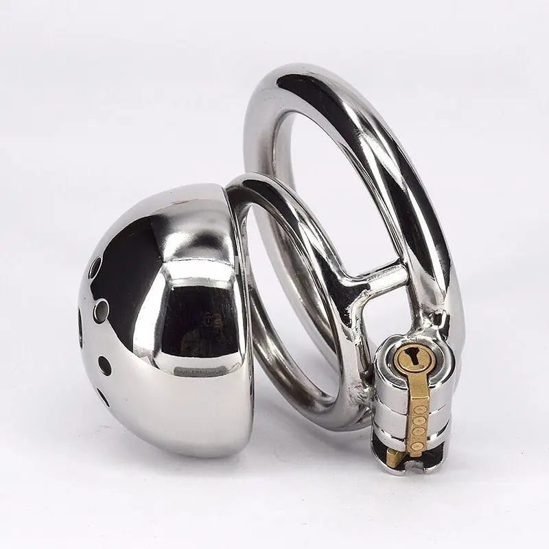 Cage De Chasteté Homme - Métal - Le Bagne S – Image 2