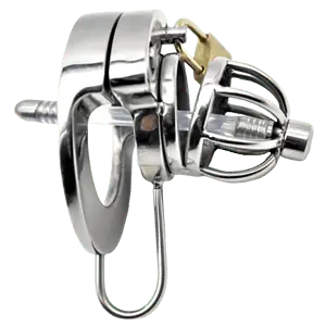 Cage De Chasteté Métal - Homme - Le Nichoir S