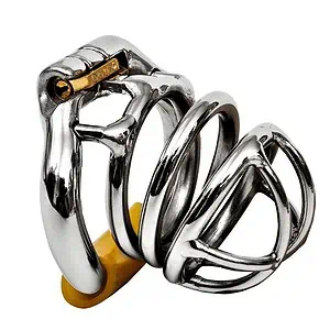 Cage De Chasteté Homme - Acier - The Ring M