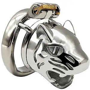 Cage De Chasteté Homme - Métal - Tigre