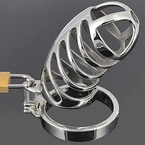 Cage De Chasteté Homme - Métal - Cobra