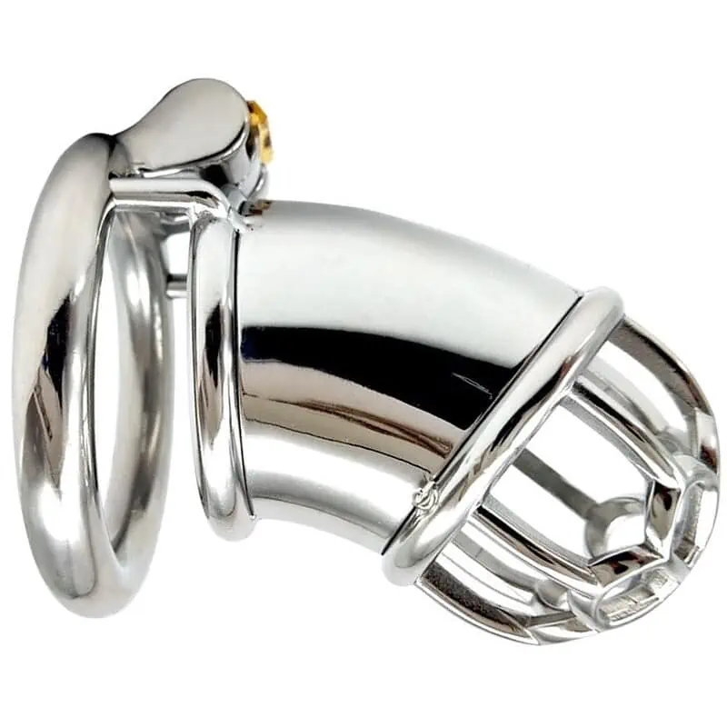 Cage De Chasteté Homme - Métal - Esclave – Image 2