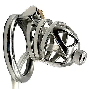 Cage De Chasteté Homme - Métal - Little Smile L