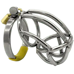 Cage De Chasteté - Homme - Métal - Torture