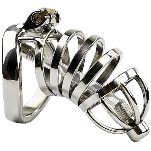 Cage De Chasteté Homme - Acier - Infinity L