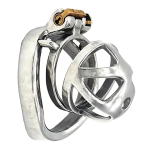 Cage De Chasteté Courte - Homme - Little Smile M