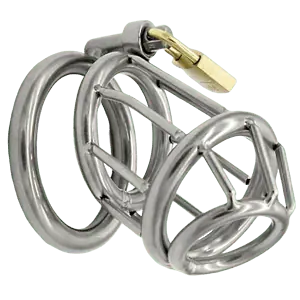 Cage De Chasteté Homme - Métal - Le Bec